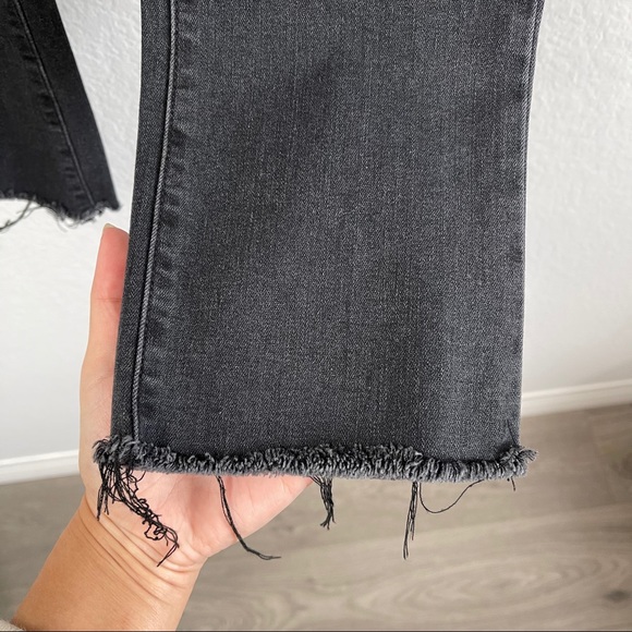 Paige Jacqueline Straight Crop Jeans Distressed 25 - Picture 5 of 8